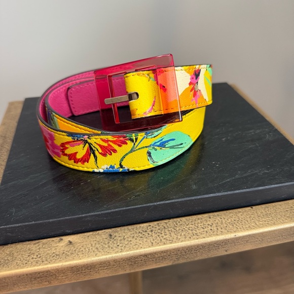 Kate Spade Reversible Printed Trouser Belt - Picture 6 of 12